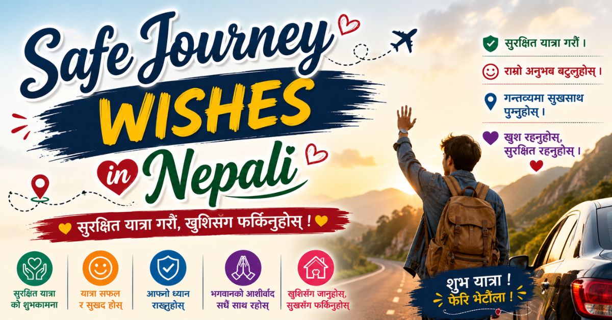 Safe Journey Wishes in Nepali: 20 Best Ways to Wish