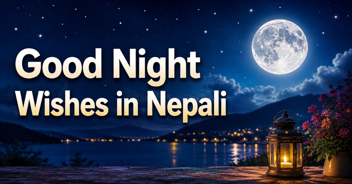 Good Night Wishes in Nepali